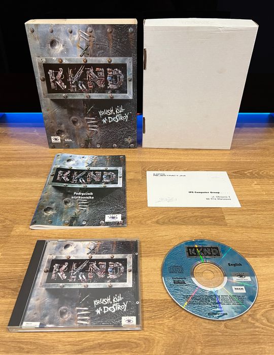 KKND (PC PL 1997) BIG BOX polskie kompletne premierowe wydanie IPS
