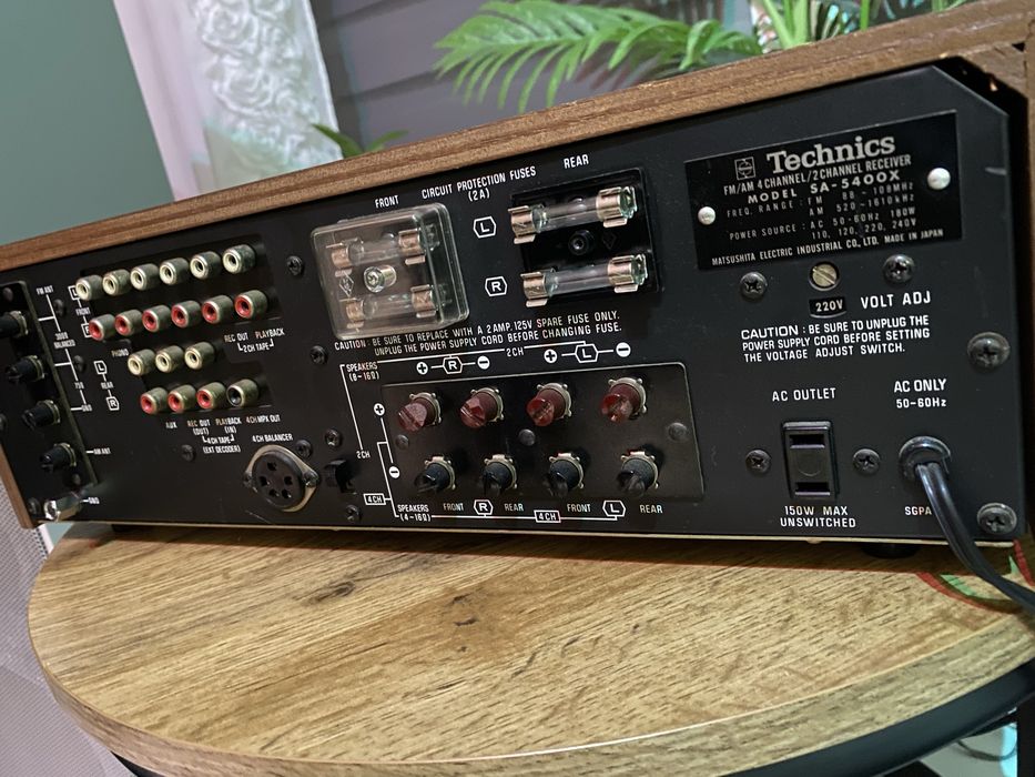 Unikatowy Amplituner Technics SA-5400X Vintage – Sprawny, Piękny Dźwięk!