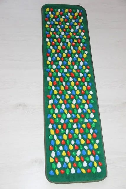 Килимок масажний ортопедичний Ортек з ефектом морської гальки 150 х 40