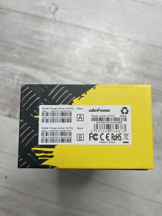 Смартфон Ulefone Power Armor 14 Pro 6/128GB Black