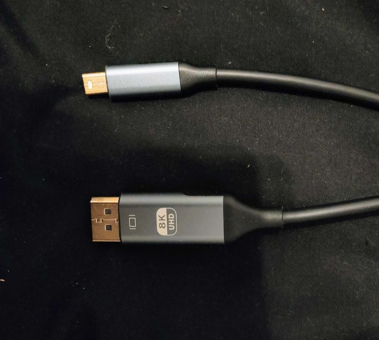 Kabel Mini DisplayPort do DisplayPort (DP) 2.1 | 8K 60Hz