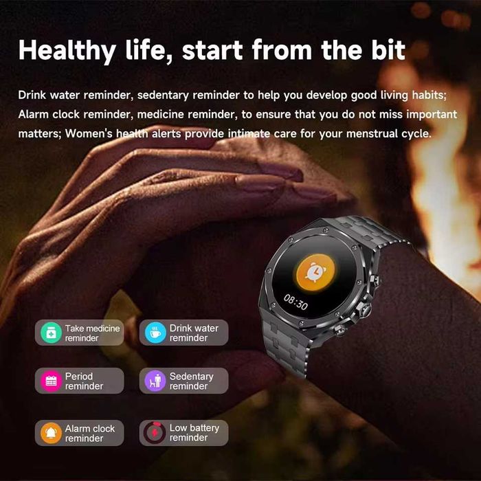 Смарт часы: G-SHOCK. AK68. NFC. 1000mAh.