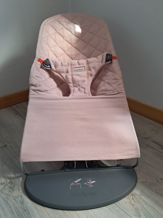 Espreguiçadeira bebé rosa