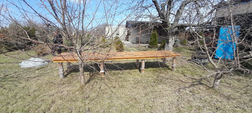 Продам разборной стол ручной работы  дерево