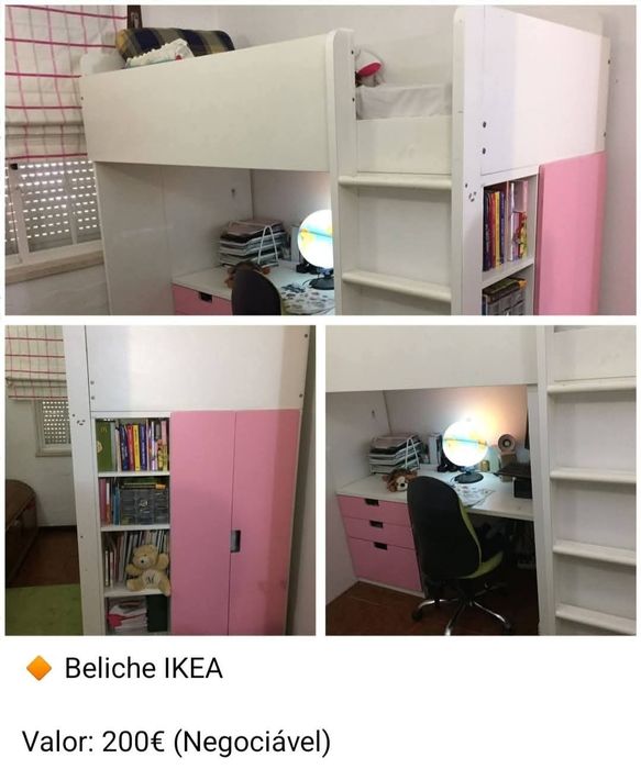 Estúdio de menina/Beliche