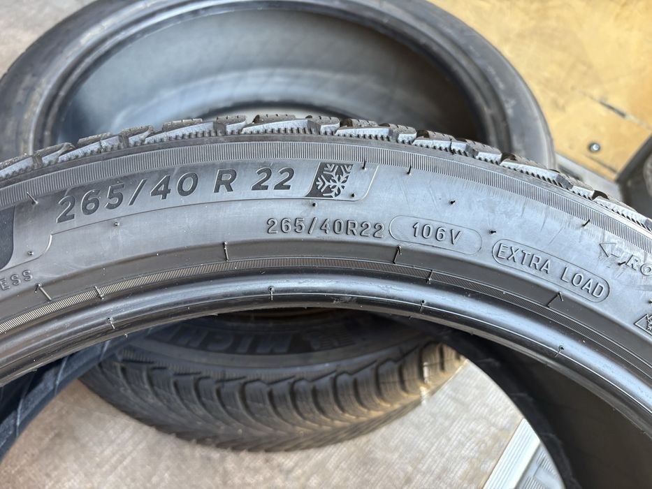 265/40 R22 i 295/35 R22 106V XL Michelin Pilot Alpin5 SUV art.(2642)
