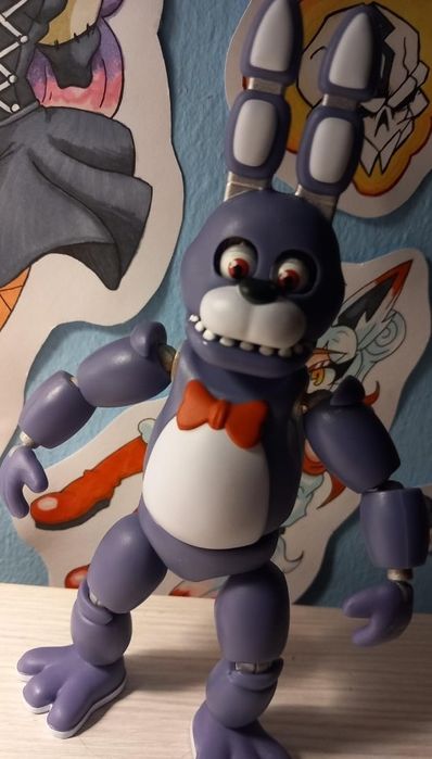 Fnaf. Endo. Five Nights at Freddy. Figurka Bonnie. Jazwares