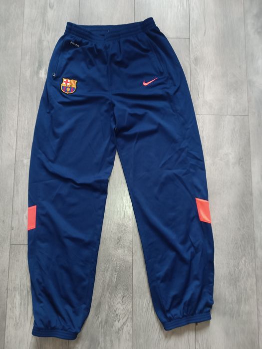 Spodnie Dresowe Nike FC Barcelona | Rozmiar XL (158-170 cm) | Stan BDB