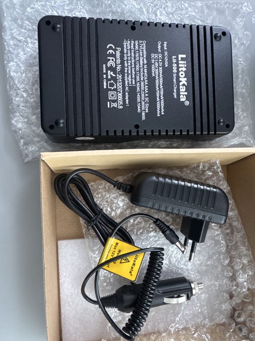 LiitoKala Lii-500 интеллектуальное зарядное устройство + powerbank на