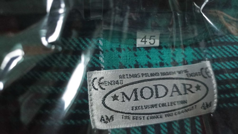 Nowe koszule flanelowe 3 szt. SOAR xl, xxl 42/43 i 45