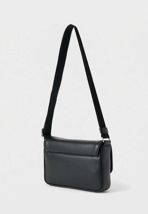 100% ОРИГІНАЛ Calvin Klein raised small flap crossbody NEW сумка чорна чоловіча через плече нова колекція 2026
