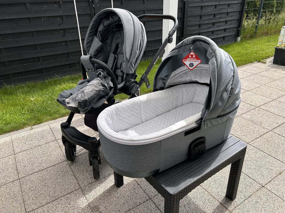 Wózek Adamex Gallo 2w1 + adaptery
