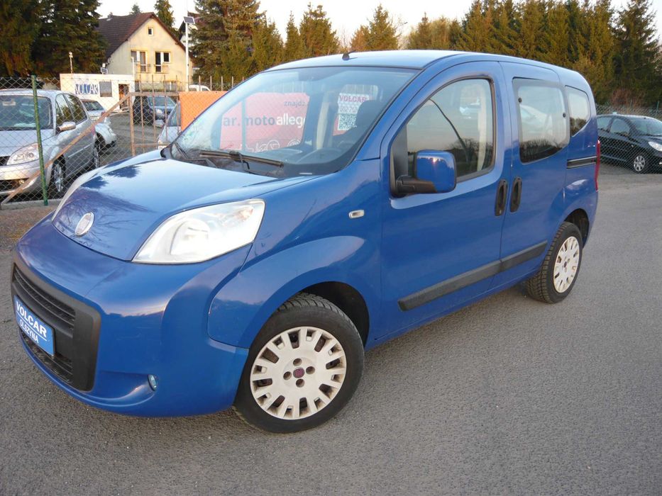 Fiat Qubo 1.4 8V benzyna , bardzo niski przebieg , WARTO , transport , opłacony