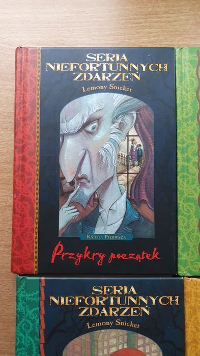 Seria Niefortunnych Zdarzeń - Wszystkie Tomy, Stan Bardzo Dobry+