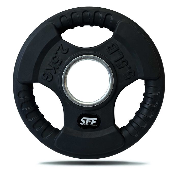 Obciążenie olimpijskie zestaw 4x2,5kg gumowane 51mm