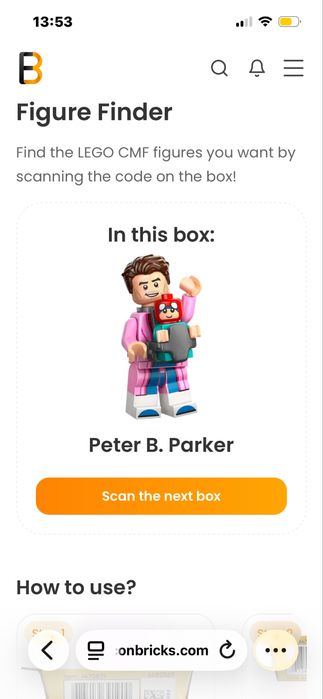 Minifigurka Lego 71050 - Peter B. Parker - nr10 - colspi10