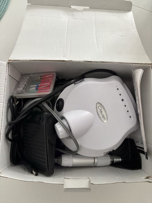 Lampa LED do hybrydy NeoNail + frezarka Clavier zs601