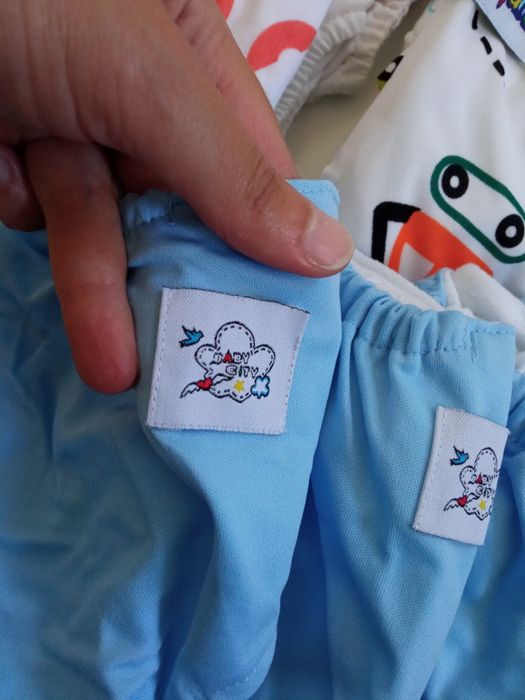 Fraldas reutilizáveis e absorventes