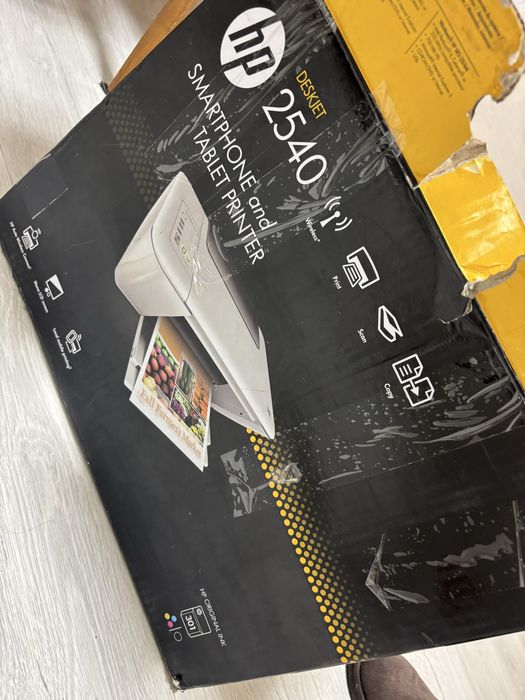 Принтер багатофункціональний чорнильний колір hp deskjet 2540 НОВИЙ!!!