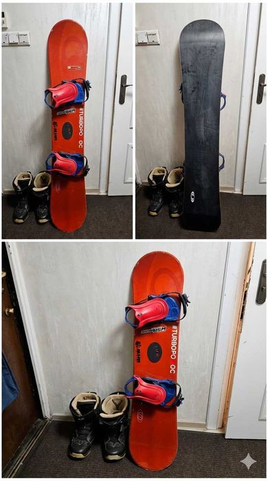 Zestaw Snowboardowy Salomon Długość 154 + Wiązania Salomon
