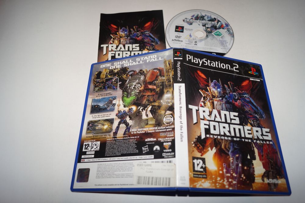 Gra Transformers Revenge Of The Falen Ps2 Sony Playstation 2 (Ps2)