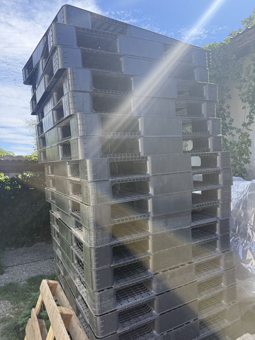 Продаються піддони пластикові 180 шт 1300X1100X120 вага 1 шт 10,5 кг