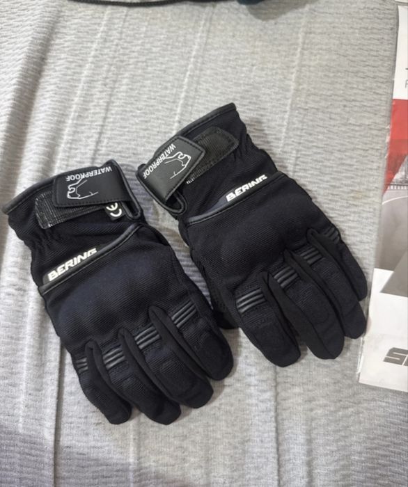 Luvas mota Bering Waterproof pretas