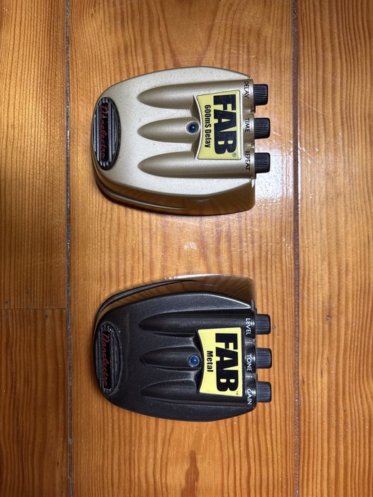 Pedais Guitarra (FAB Delay/Metal)