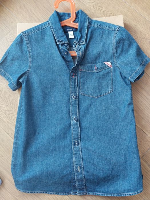 Koszula jeansowa Okaidi rozm. 128