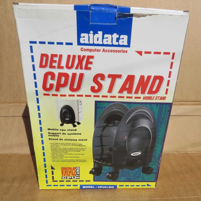 Adjustable PC Stand/Base with Wheels and Brakes for Tower-Style PCs – BRAND NEW, UNOPENED64739668474241123