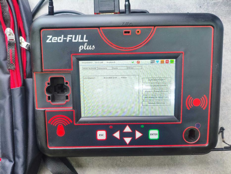 Zed Full Plus programator Kluczy immobilizerów
