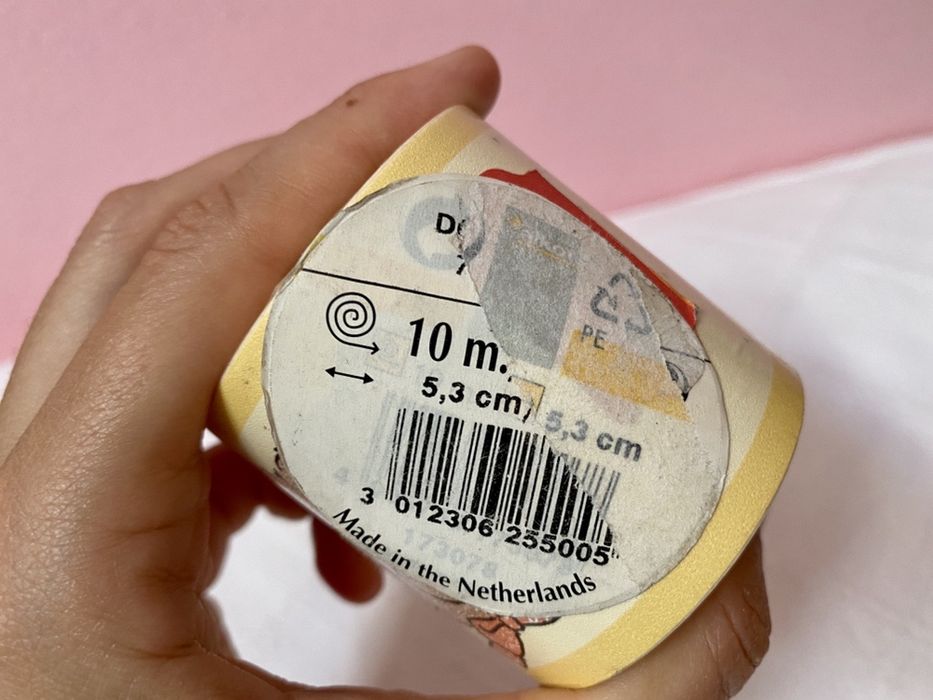 2 Rolos de Faixas Decorativas de Parede para quarto de bebe -  ursos