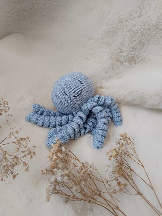 Polvo em croche para menino