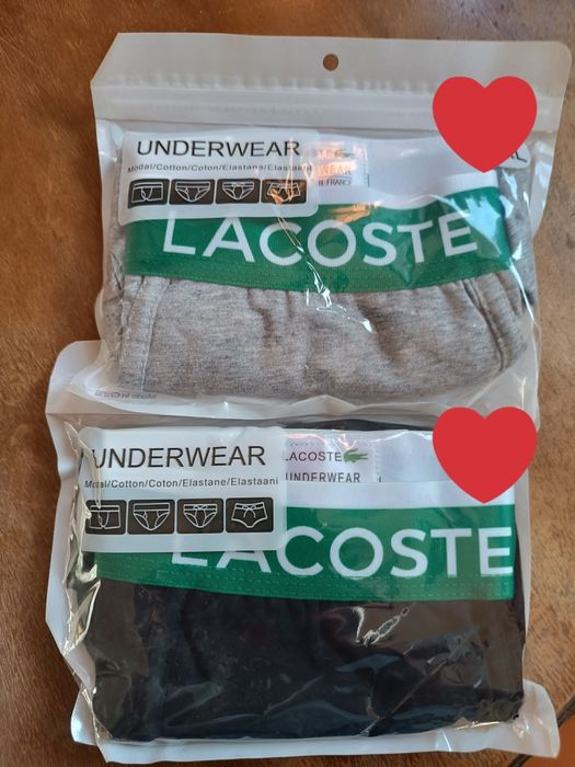 2 Boxers da Lacoste