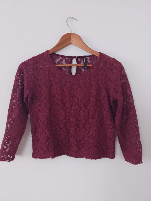 Koronkowa bluzka Stradivarius S/M
