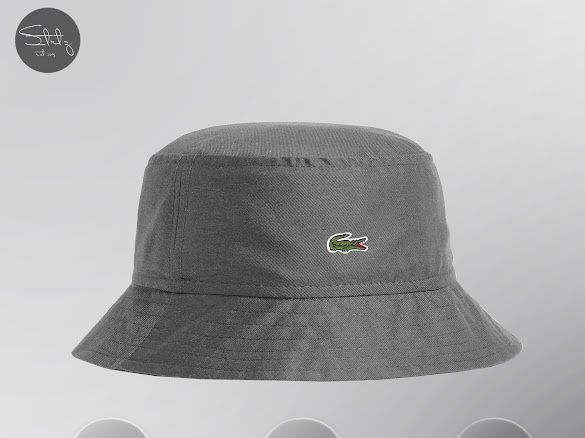 Панамки котонові Lacoste Bucket Hat, різні моделі. Панами, кепки.