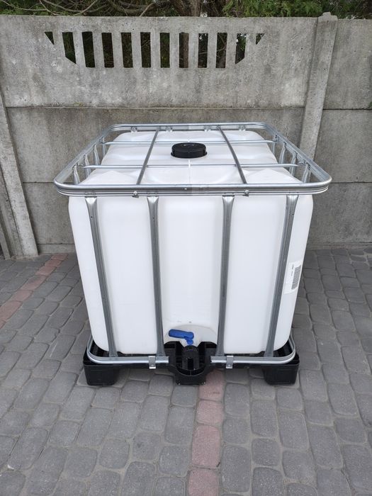Zbiornik 800l paletopojemnik 800 na wodę deszczówkę mauser