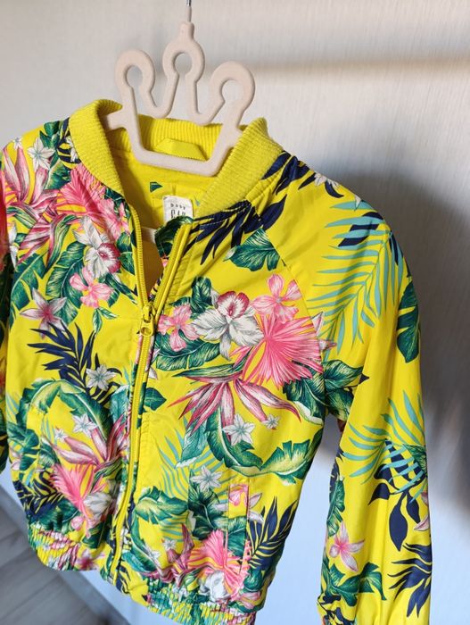 Gap Kids Aloha Hawaii Floral Jacket Coat