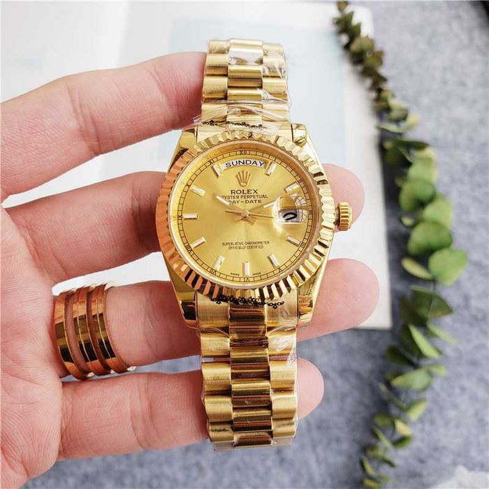 Годинник автоматичний Rolex datejust gold