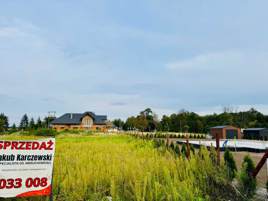 Działka budowlana 1147 m² Czubin – spokojna okolica, 5 km od Błonia, MPZP - Więcej