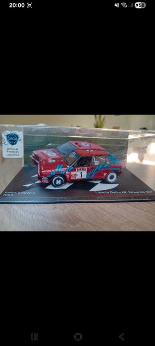 Miniatura Lancia Delta HF Integrale 16V
