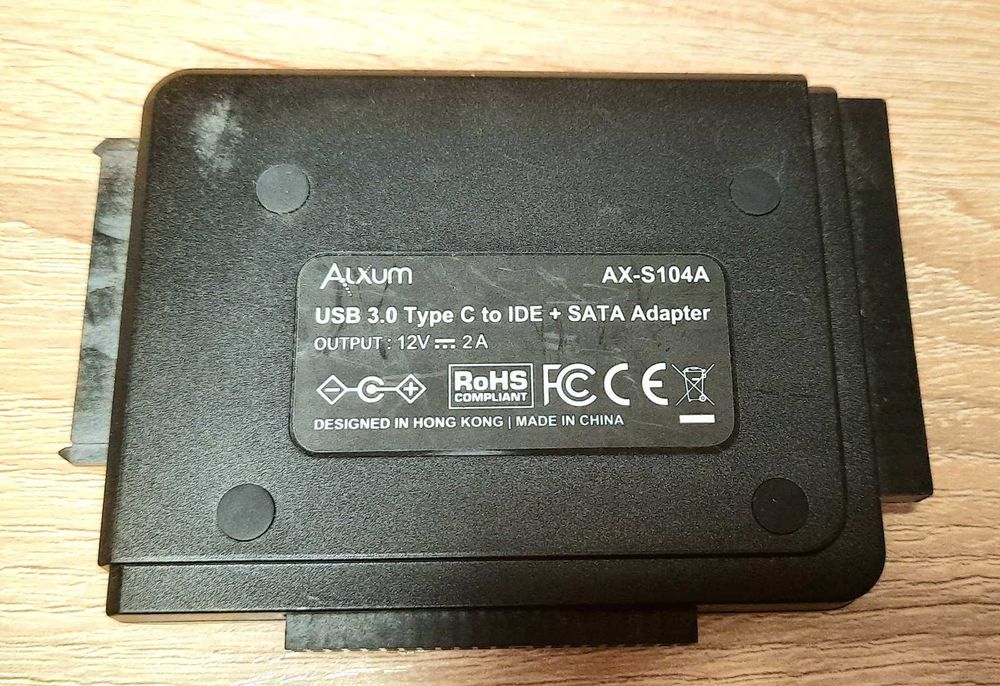 Адаптер ALXUM USB 3.0 – STAT IDE, зовнішній адаптер SSD HDD 2,5"/3,5"