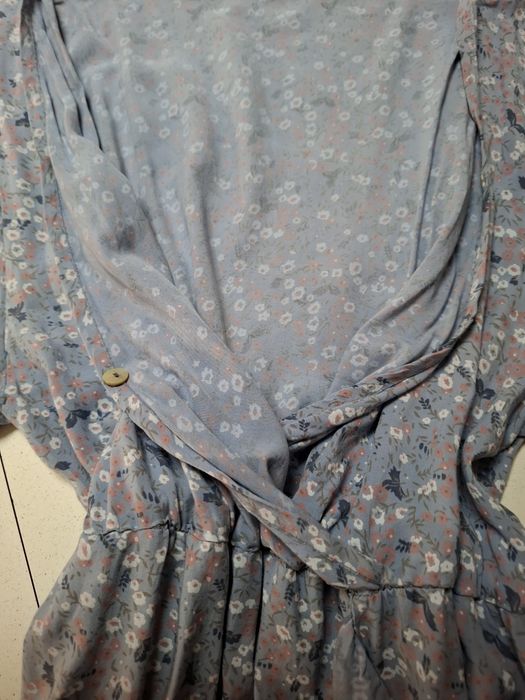 Vestido comprido florido