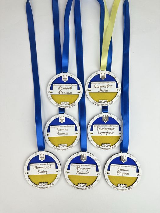 Медалі випускникам, медаль на випускний в садок/школу