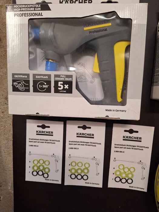 Karcher 10/25 HD akcesoria Pistolet,wąż , lanca,dysze, regulacja karch