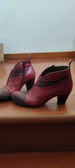 Botins mulher tam 37 pele