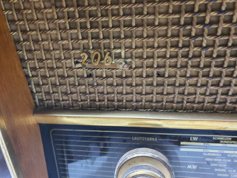 Radio lampowe Grundig typ 2068 Hi Fi