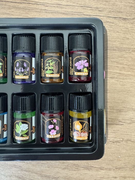 Difusor de Aromas + 12 óleos essenciais