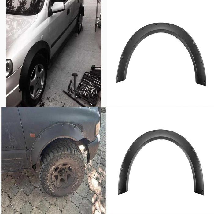 Універсальні накладки на арки, Бушвакери Розширювачі колісних арок