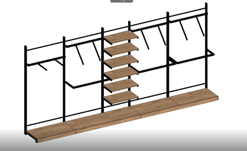 Продаж меблів для магазину одягу